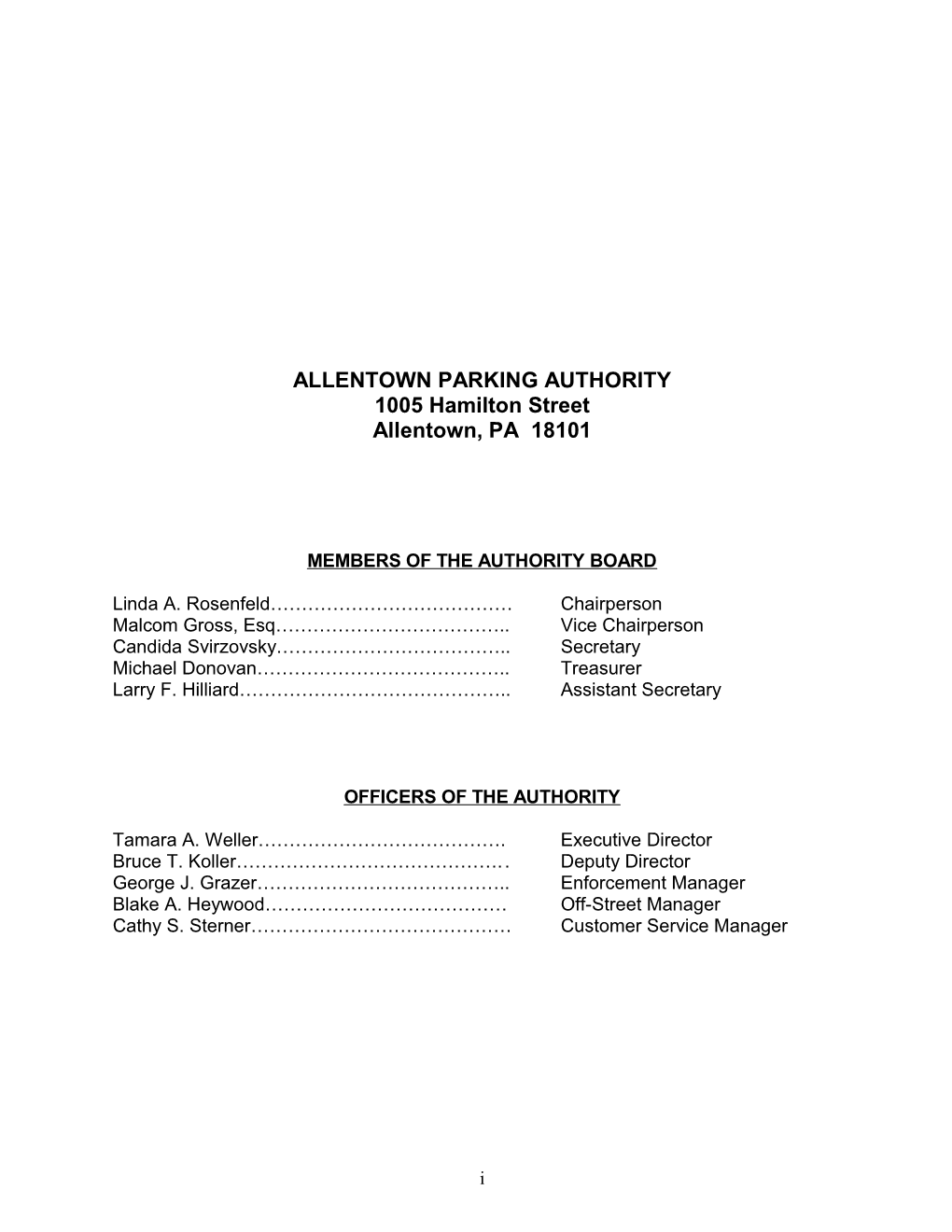 Allentown Parking Authority