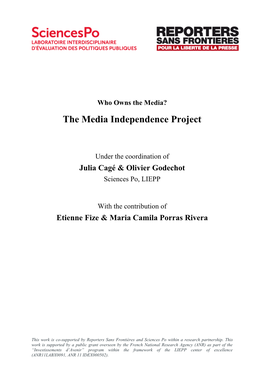 The Media Independence Project