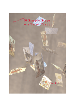 10 Simple Steps to a Tarot Career Part 2