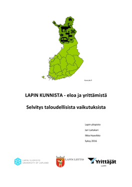 LAPIN KUNNISTA - Eloa Ja Yrittämistä