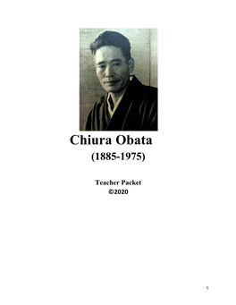 Chiura Obata Teacher Packet