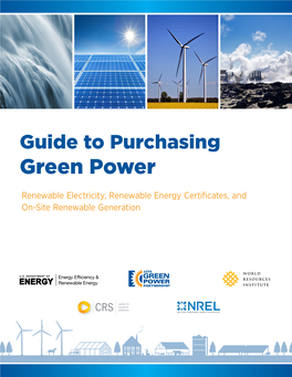 Guide to Purchasing Green Power
