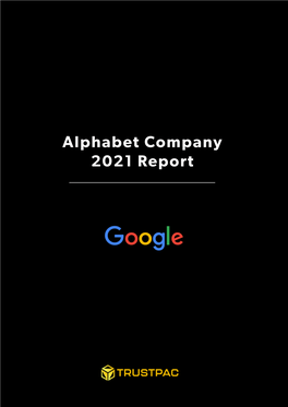 Alphabet Company 2021 Report