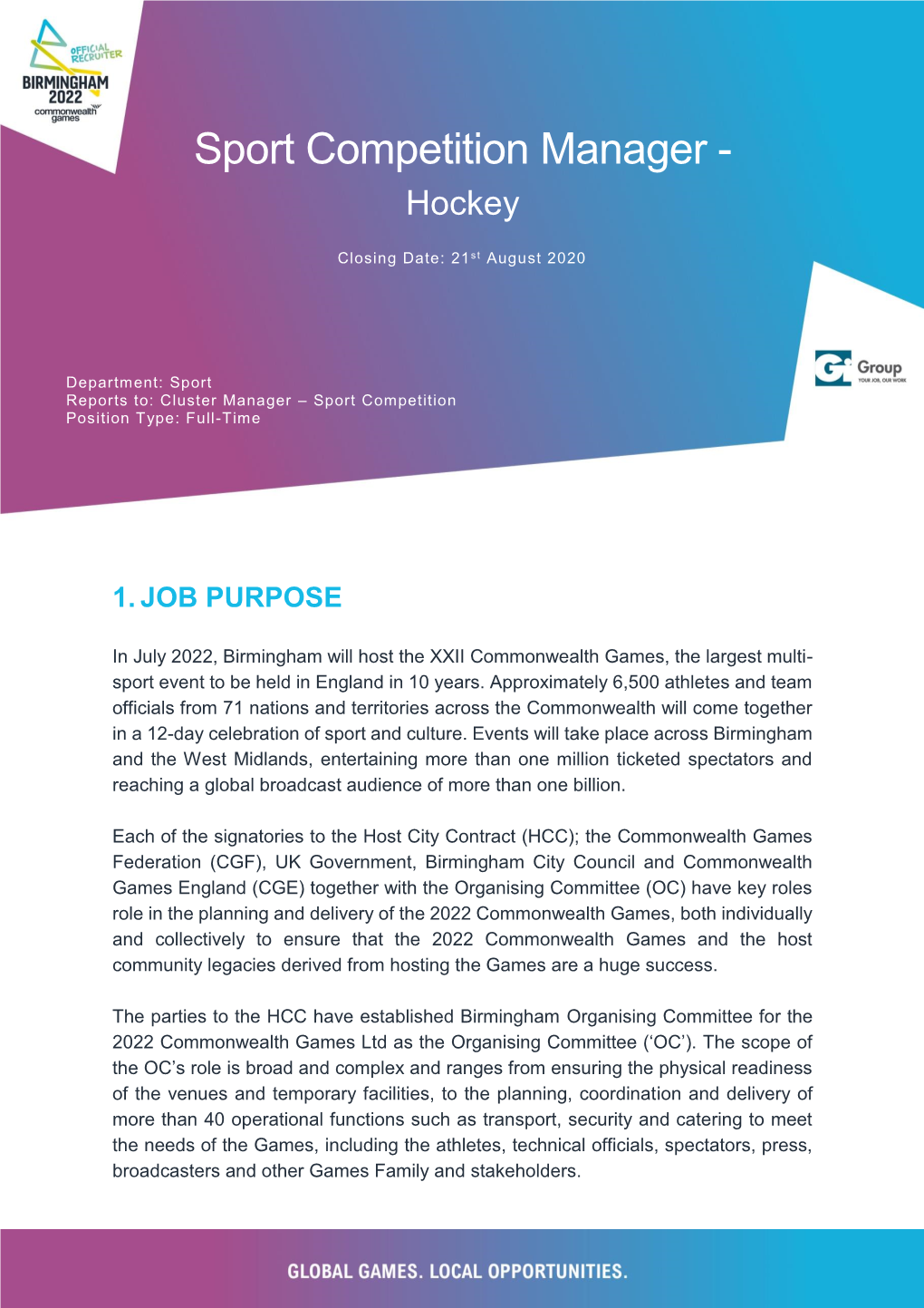 Sport Competition Manager - Hockey