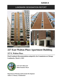 227 East Walton Place Apartment Building 227 E