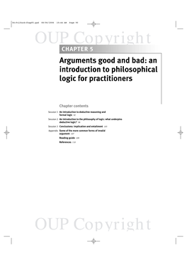 An Introduction to Philosophical Logic for Practitioners