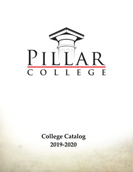 College Catalog 2019-2020