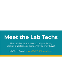 Meet the Lab Techs