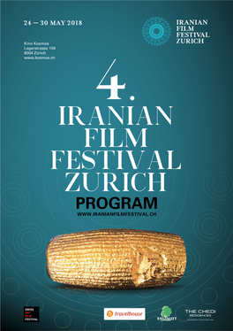 Iranian Film Festival Zurich Für Ihr Hohes Engagement Für Die Filmstadt Zürich