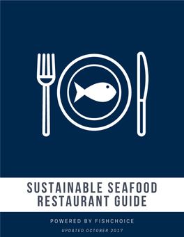 Sustainable Seafood Restaurant Guide