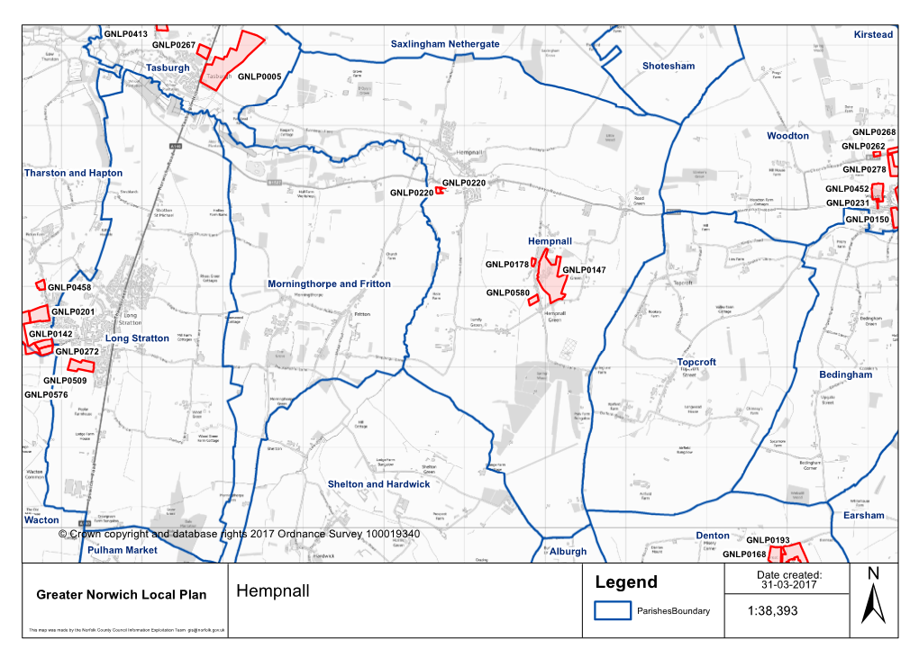 Hempnall Map Book