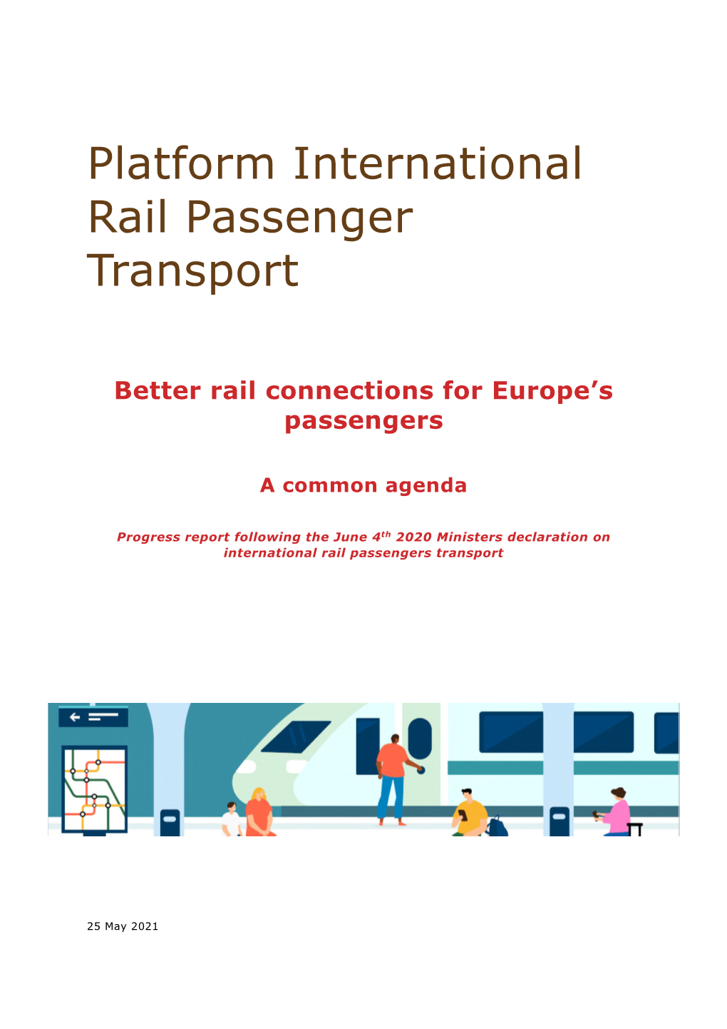 Platform International Rail Passenger Transport