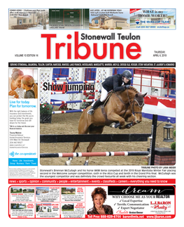 Proofed-Stonewall Tribune 040419.Indd