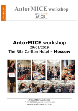 Antormiceworkshop