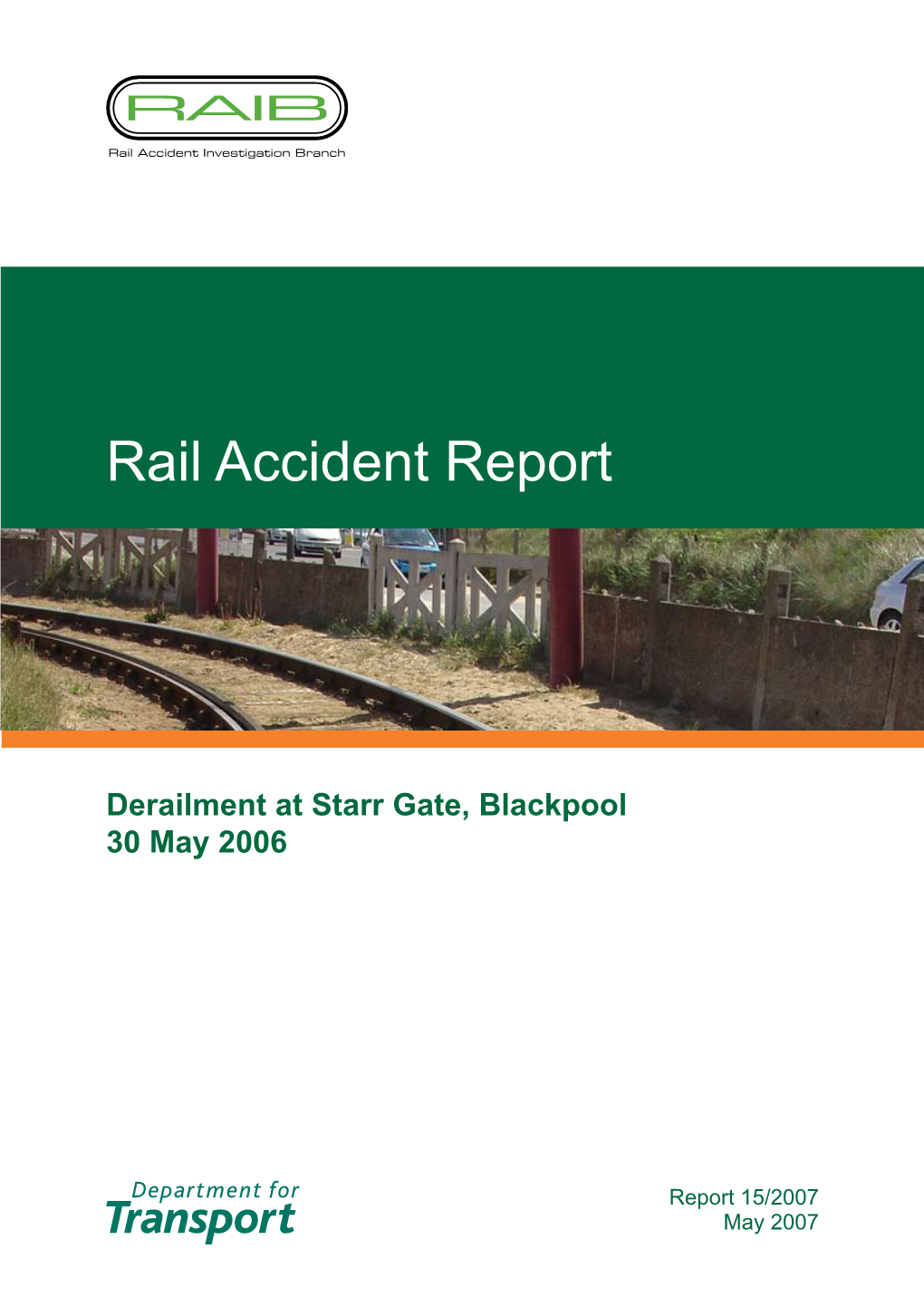 Rail Accident Report