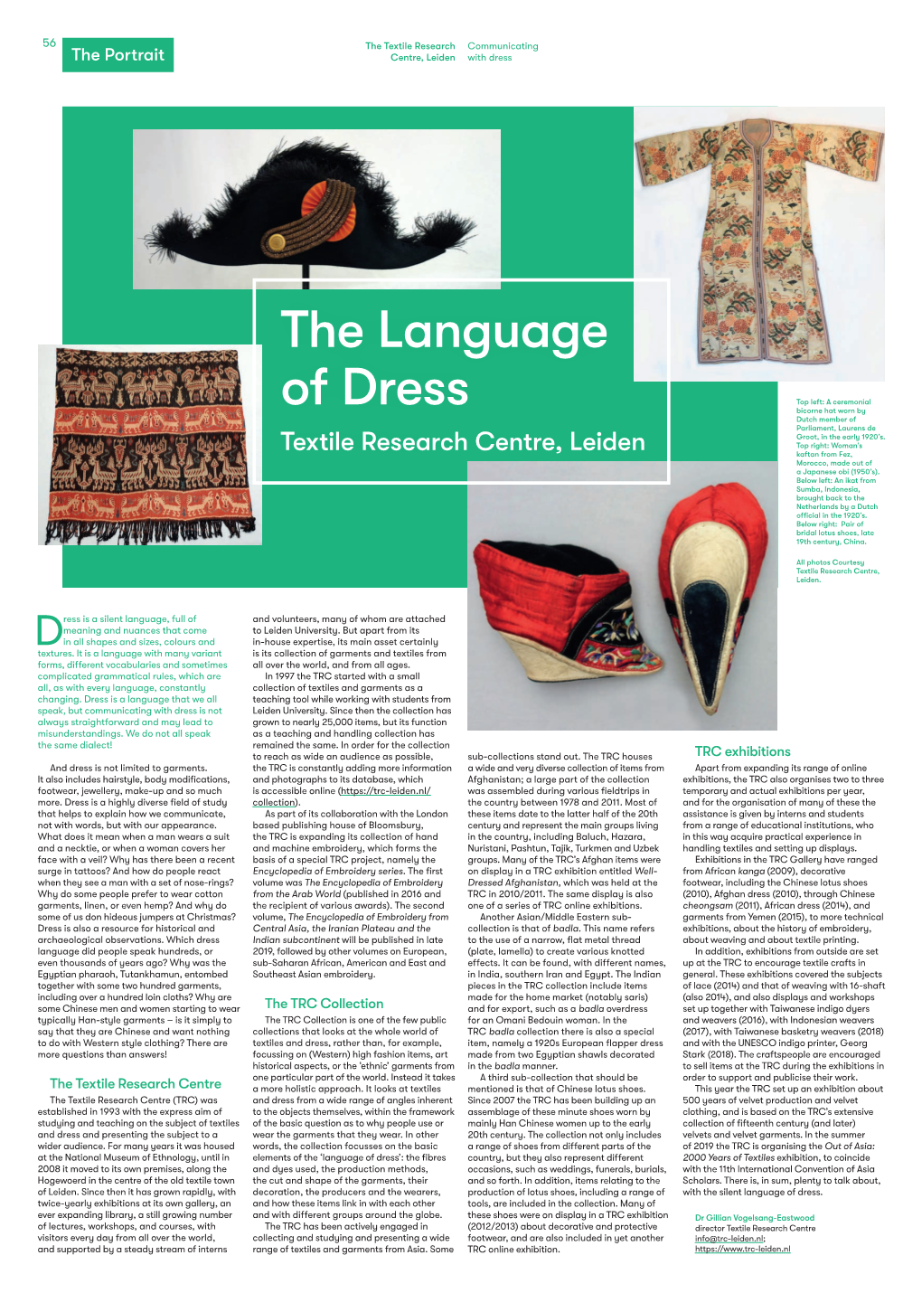 The Language of Dress