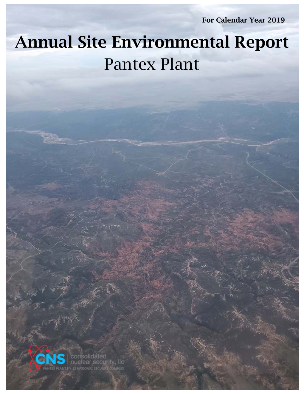 Annual Site Environmental Report Pantex Plant