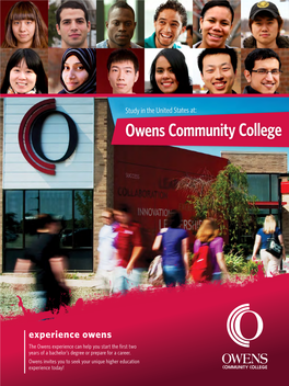Study in the United States At: Owens Community College