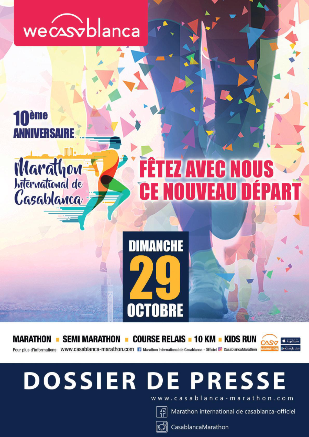 Dossier De Presse: Marathon International De Casablanca