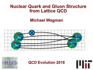 Nuclear Quark and Gluon Structure from Lattice QCD
