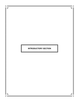 Introductory Section