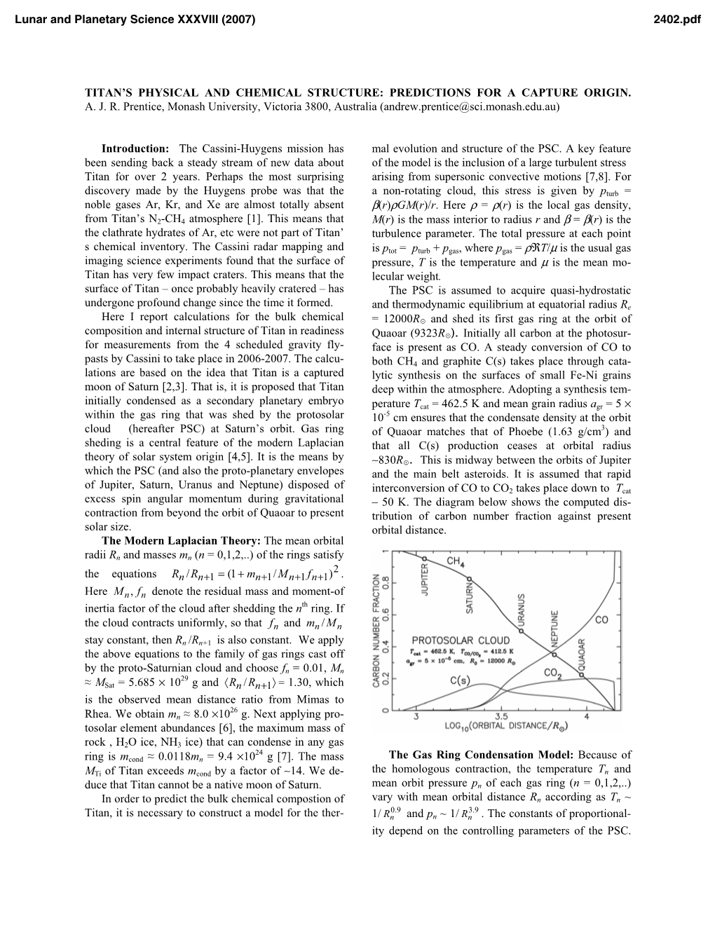 Titan's Physical and Chemical Structure: Predictions for a Capture Origin