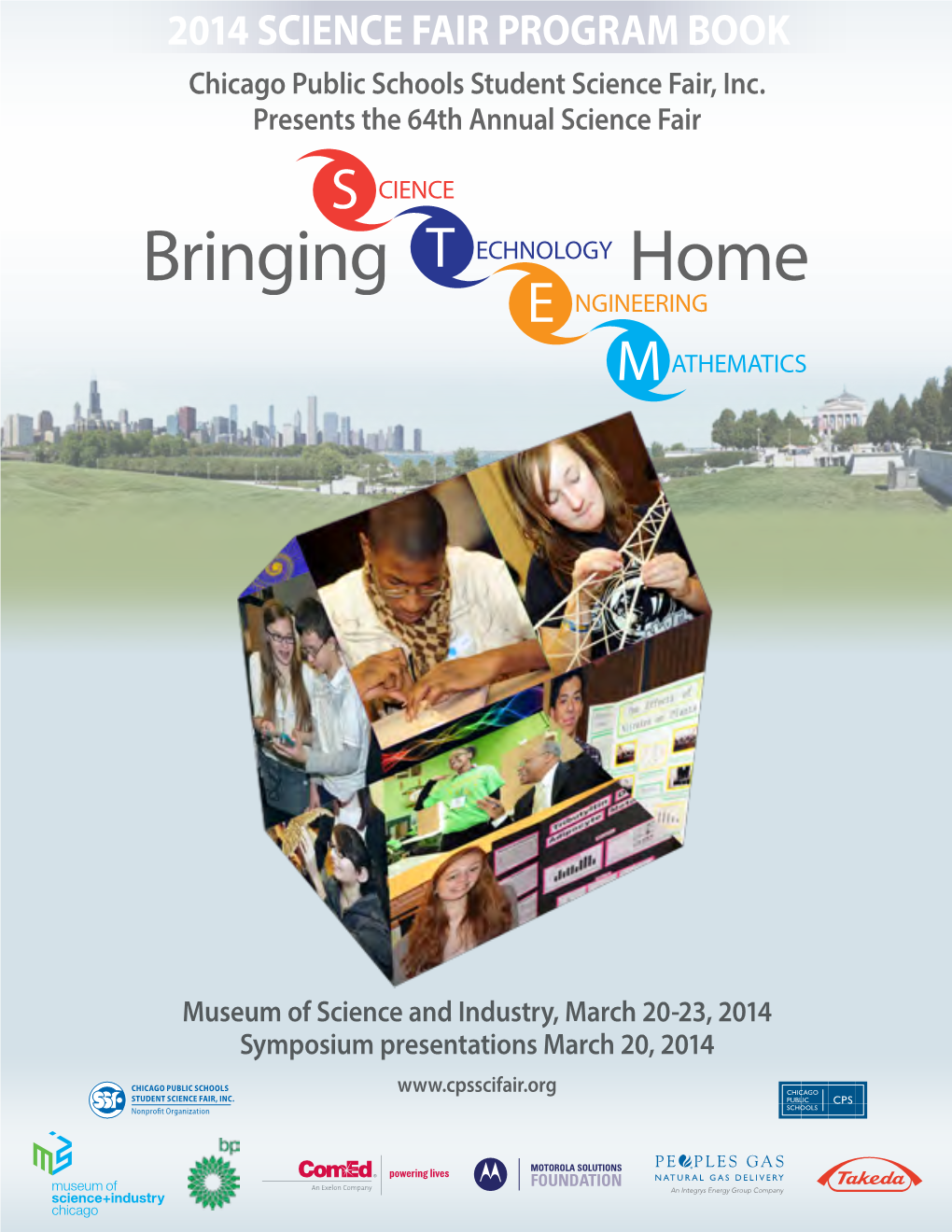 2014 SCIENCE FAIR PROGRAM BOOK Chicago Public Schools Student Science Fair, Inc