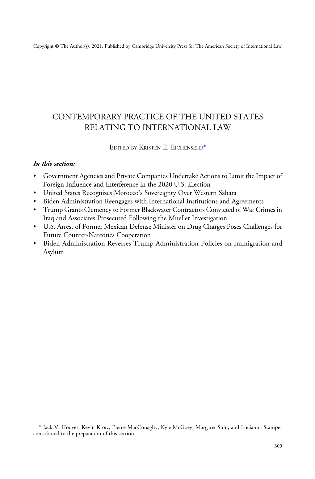 Trump Grants Clemency to Former Blackwater Contractors Convicted of War Crimes in Iraq and Associates Prosecuted Following the Mueller Investigation • U.S