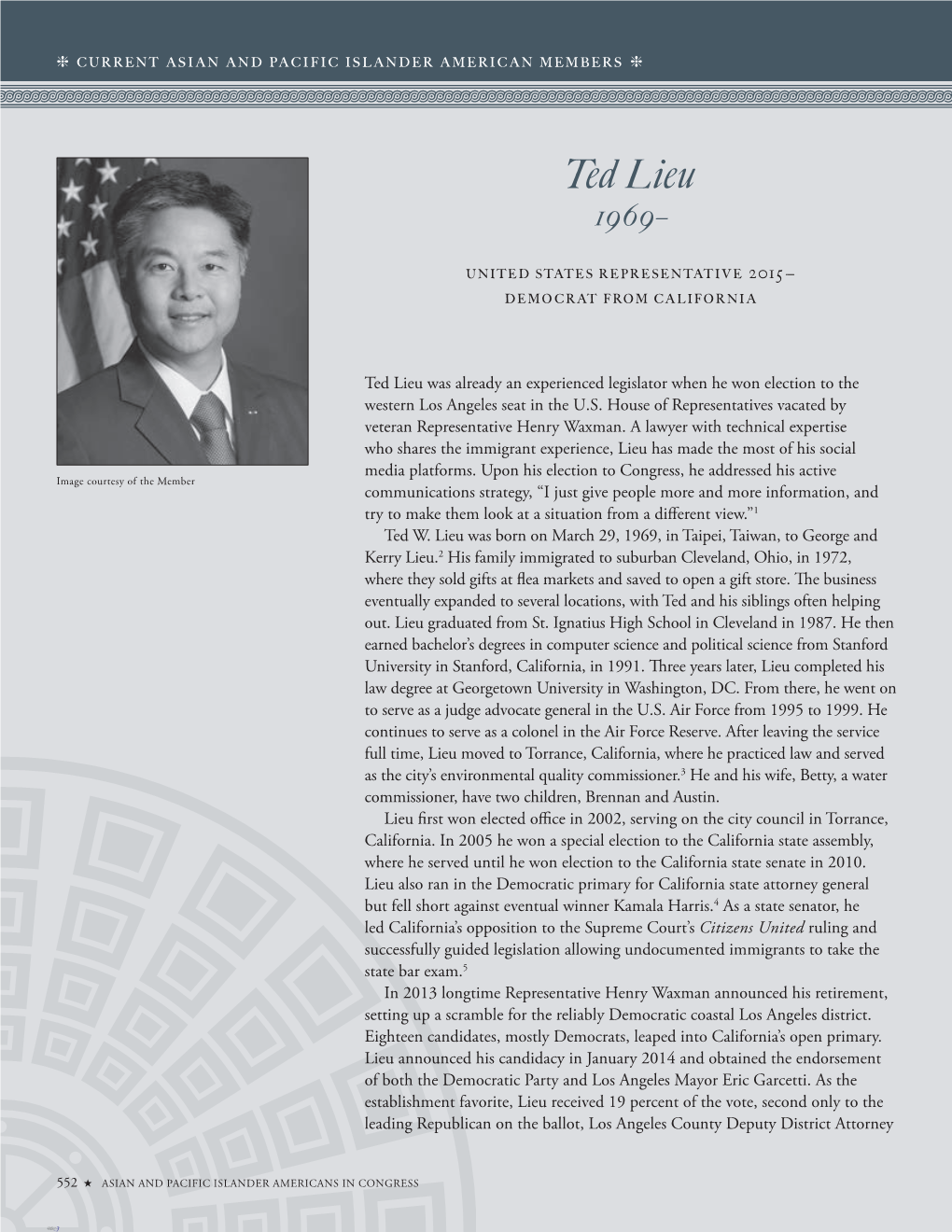 Ted Lieu 1969–