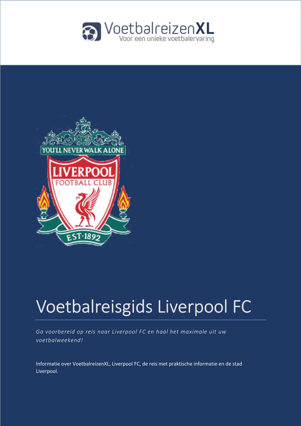 Voetbalreisgids Liverpool FC