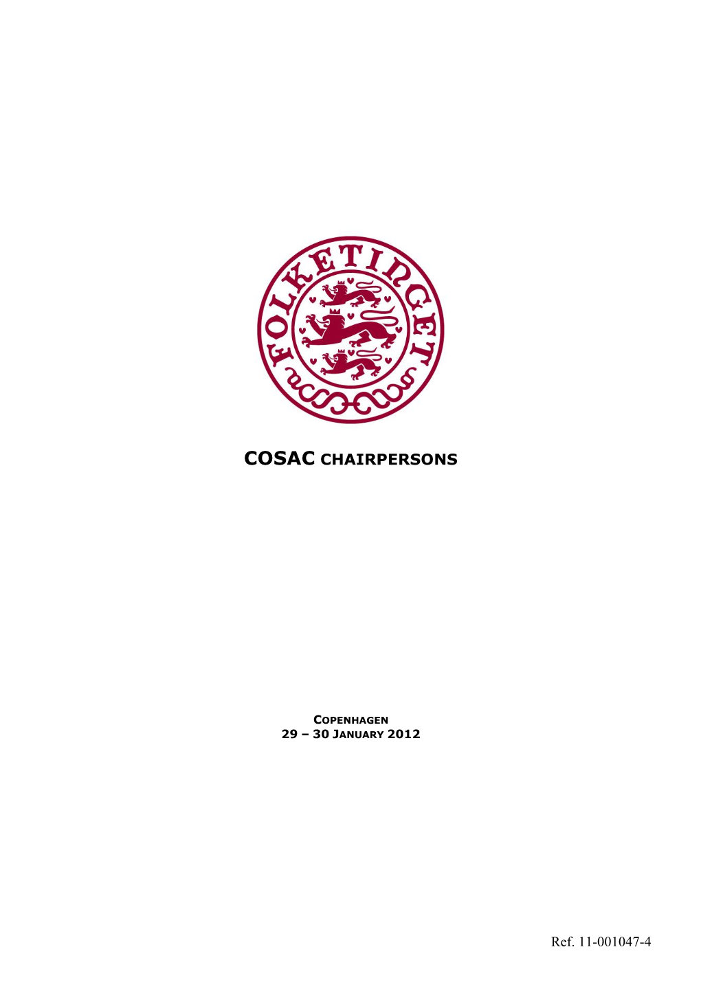 Cosac Chairpersons