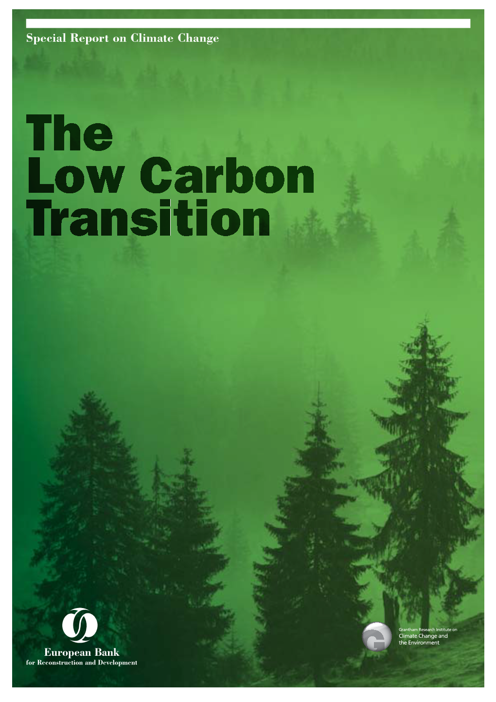 Special Report on Climate Change: the Low Carbon Transition