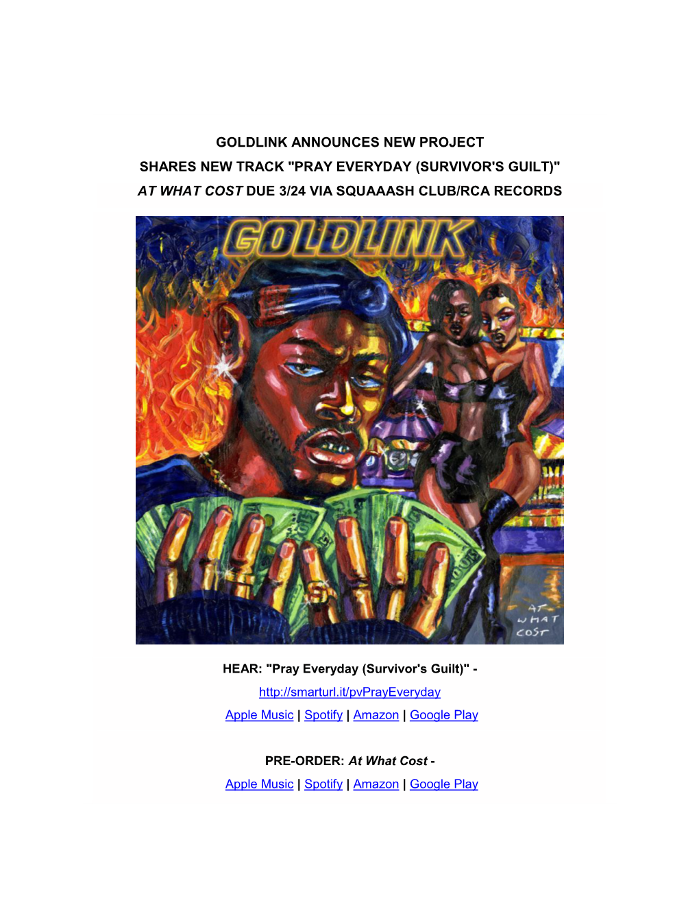 GOLDLINK ANNOUNCES NEW PROJECT.Xps