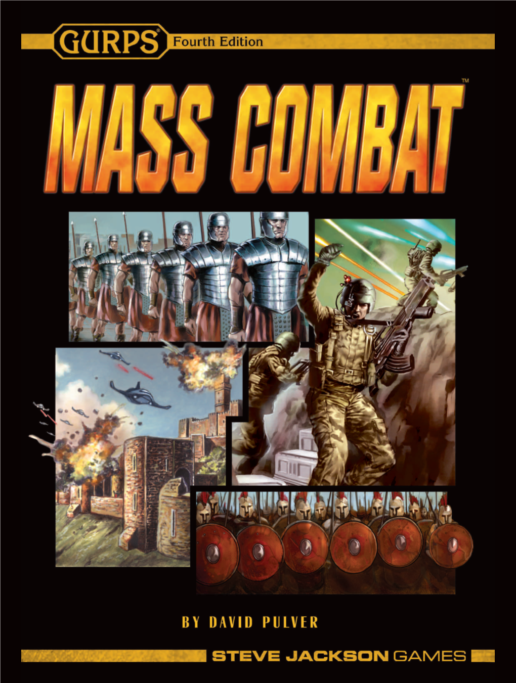 GURPS Mass Combat ! This Powerful Abstract System Lets You Resolve Land, Sea, and Air Battles at Any Tech Level with Just a Few Die Rolls