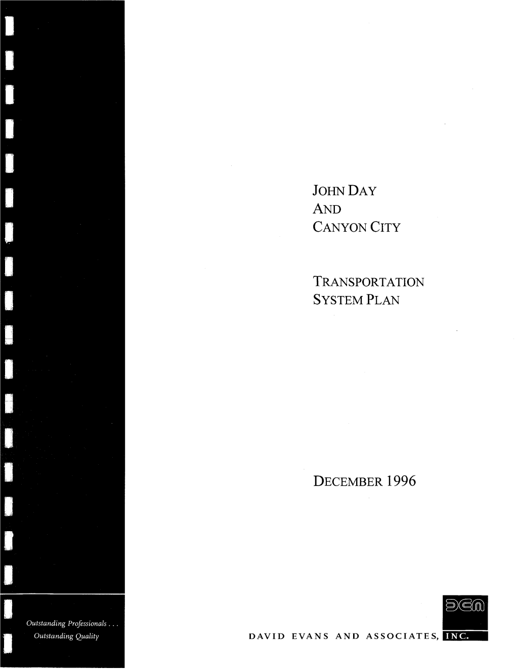 John Day Transportation System Plan