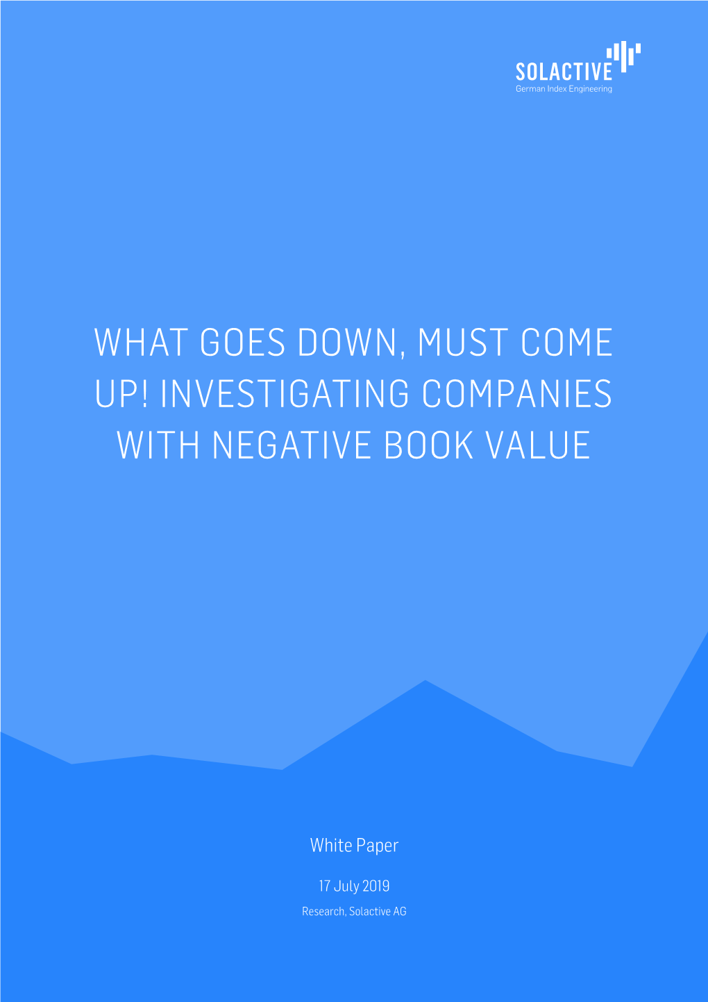 Investigating Companies with Negative Book Value