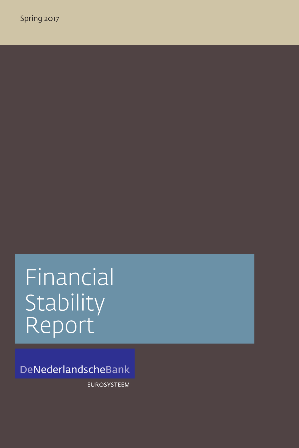 Financial Stability Report