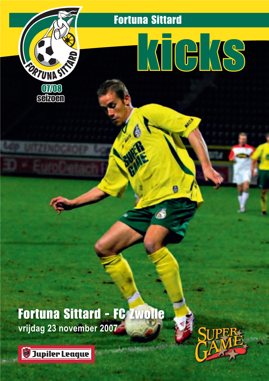 Fortuna Sittard Kicks 07/08 Seizoen