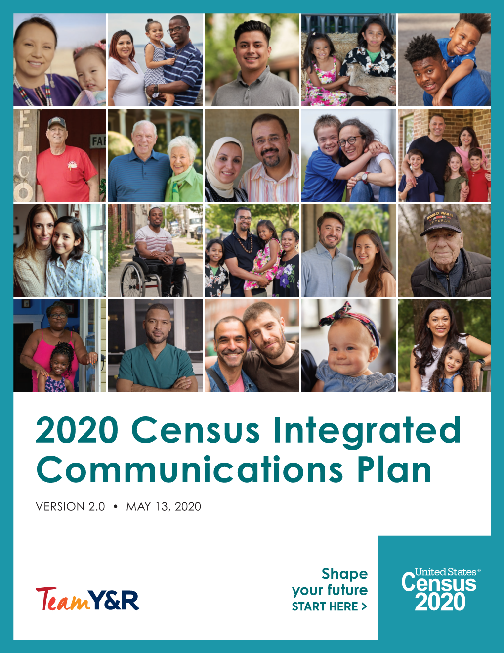 2020 Census Integrated Communications Plan V2.0