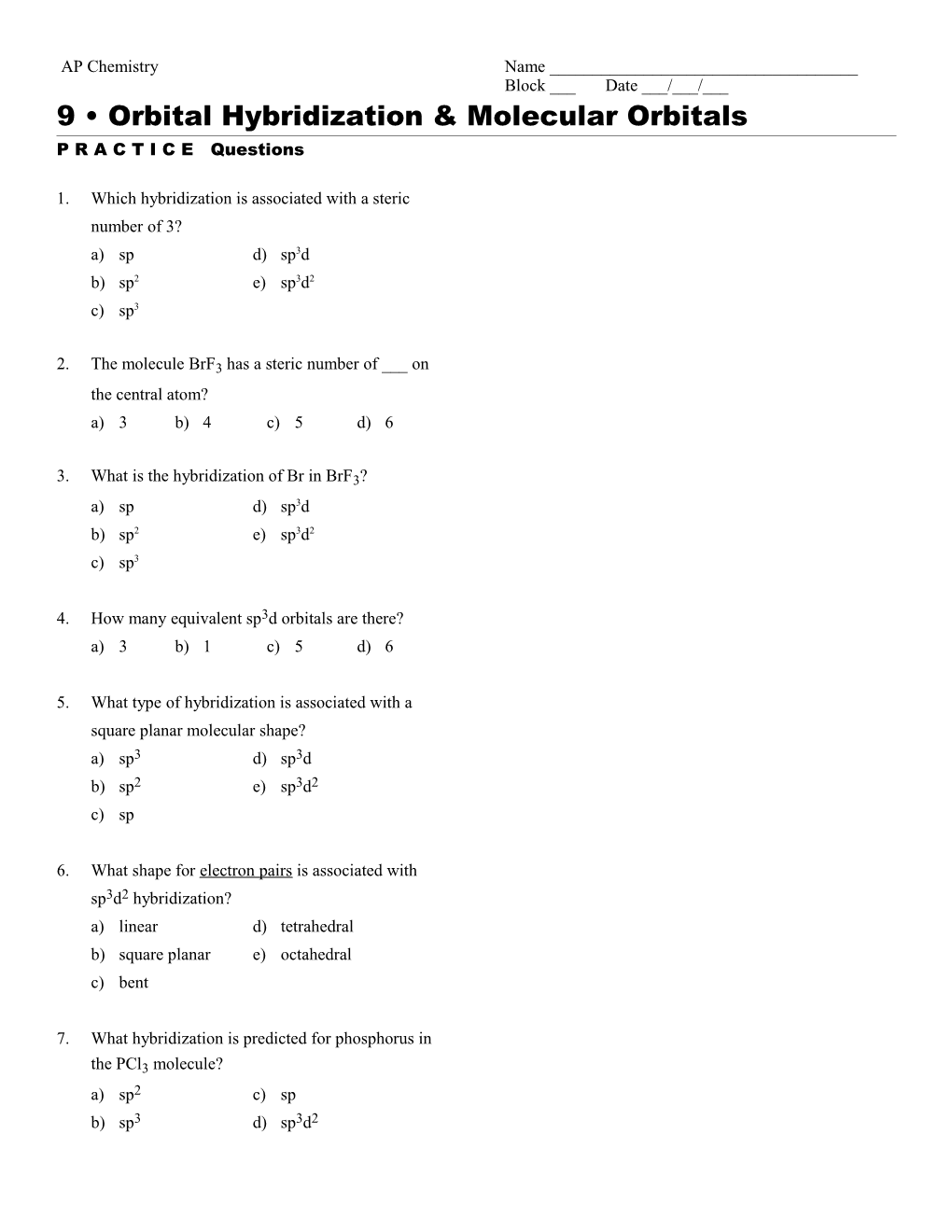 South Pasadena AP Chemistry s4