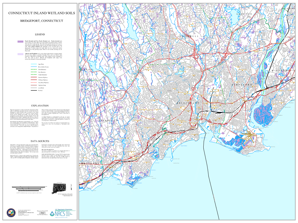 City of Bridgeport Inland Wetlands Soils