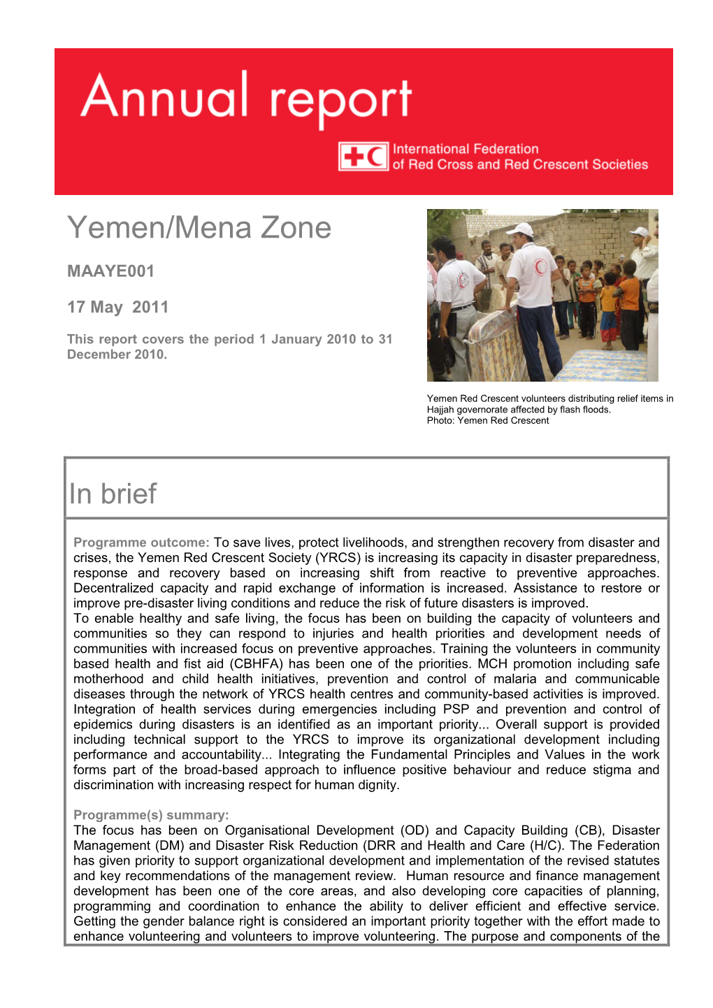 Yemen/Mena Zone