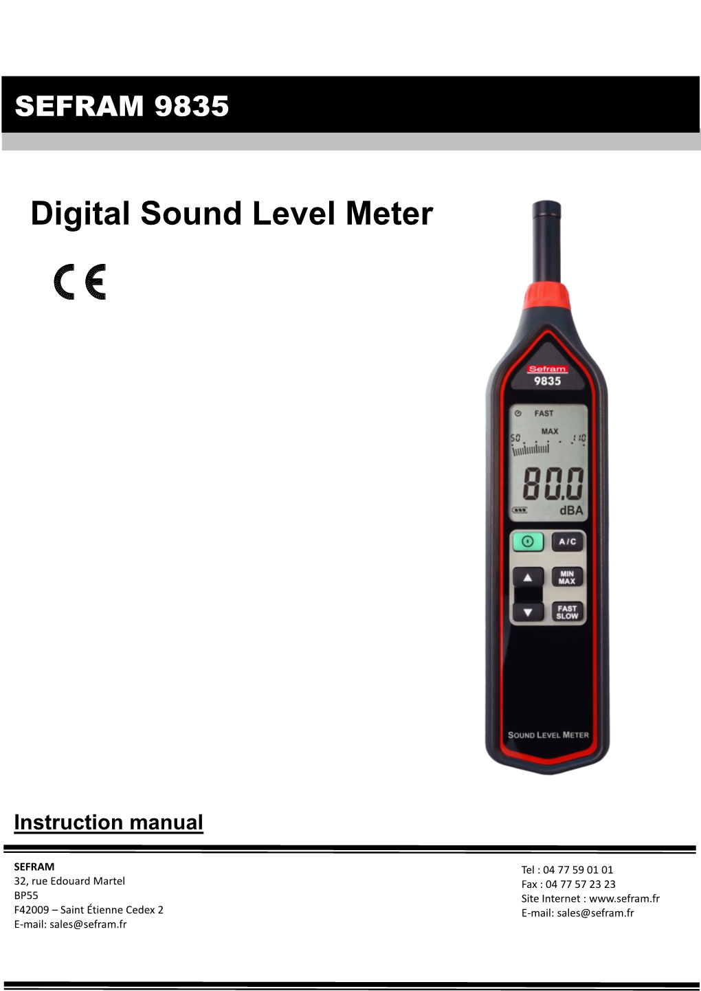 Digital Sound Level Meter