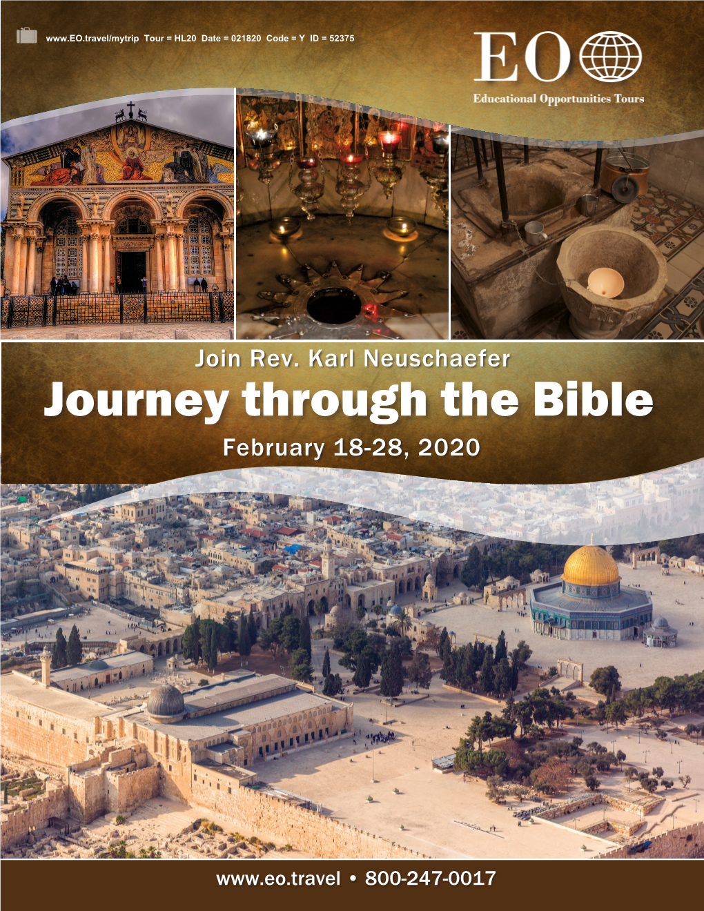 Journey Through the Bible February 18-28, 2020