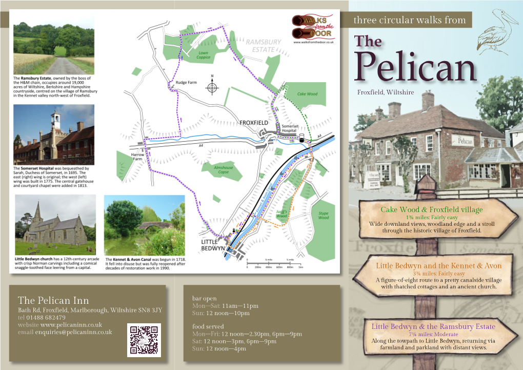 Three Circular Walks from the Pelican