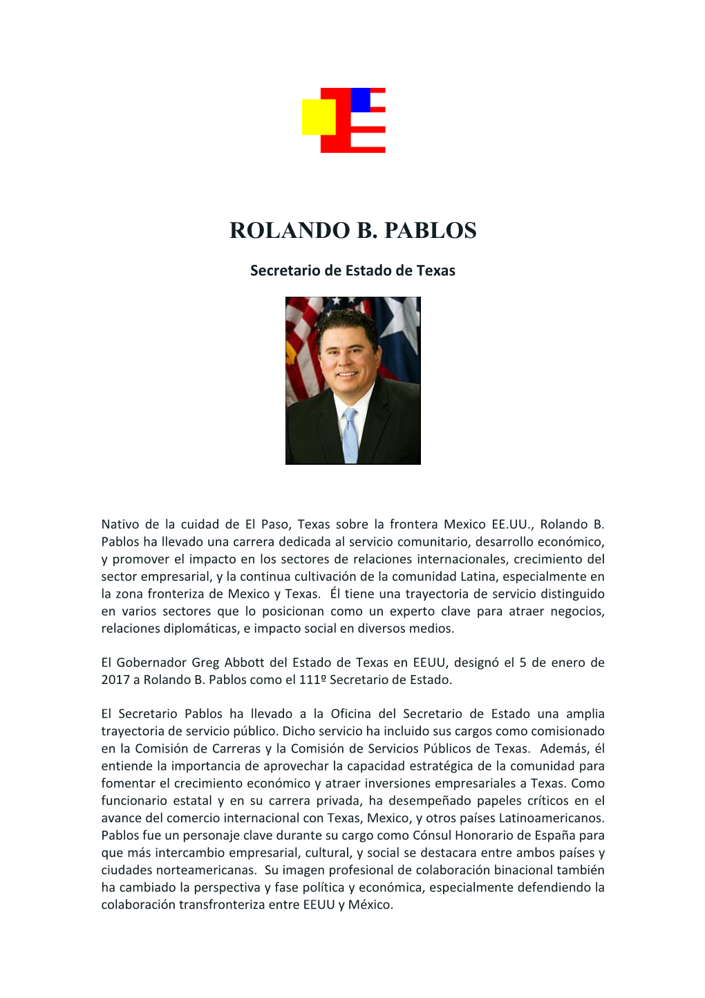 Bio Rolando Pablos