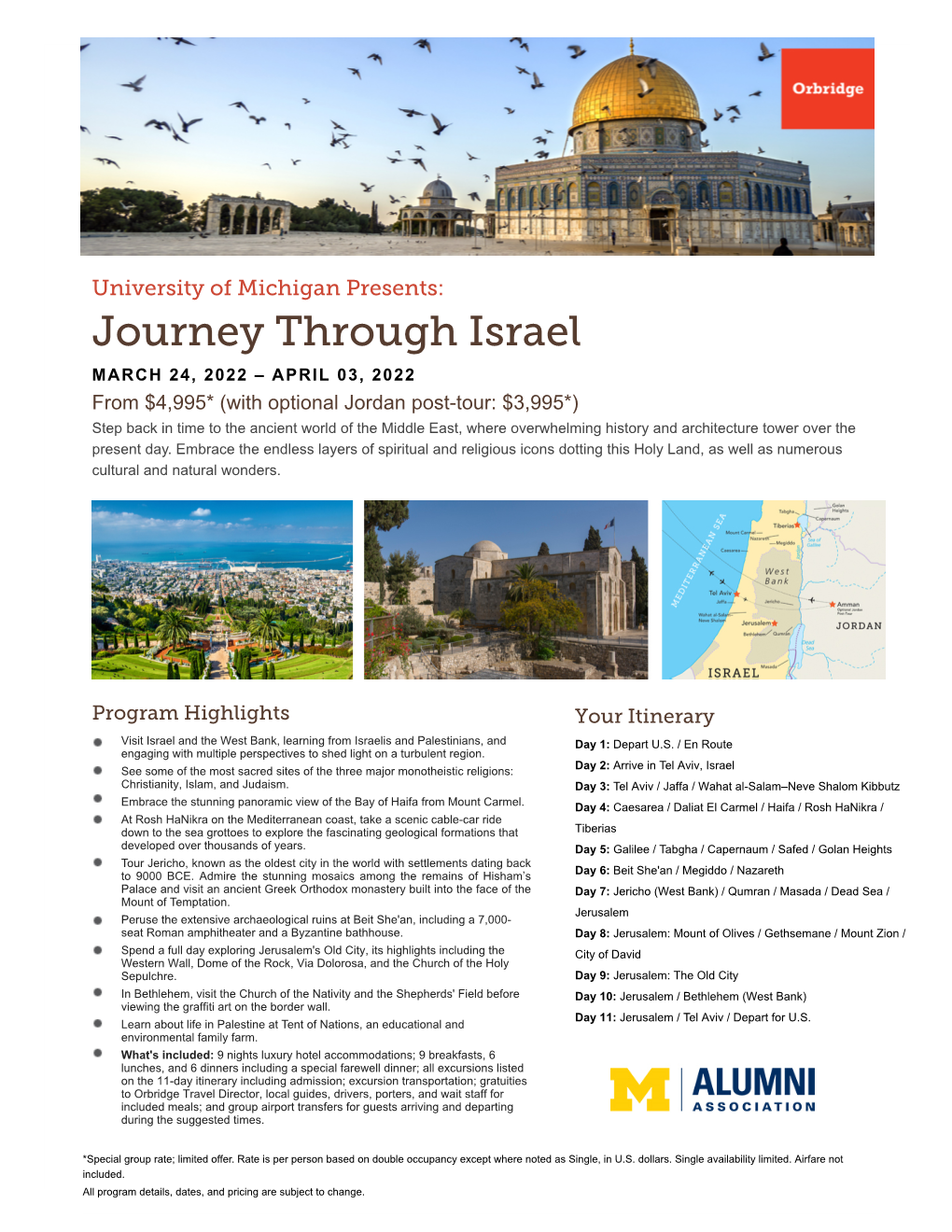 Journey Through Israel