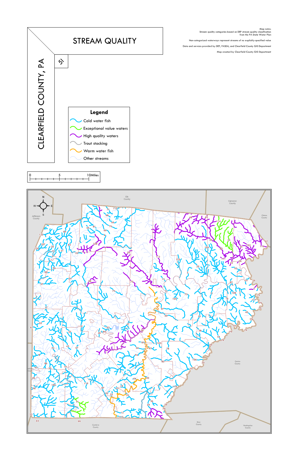 Stream Quality C Lea Rfield C O U N Ty , Pa
