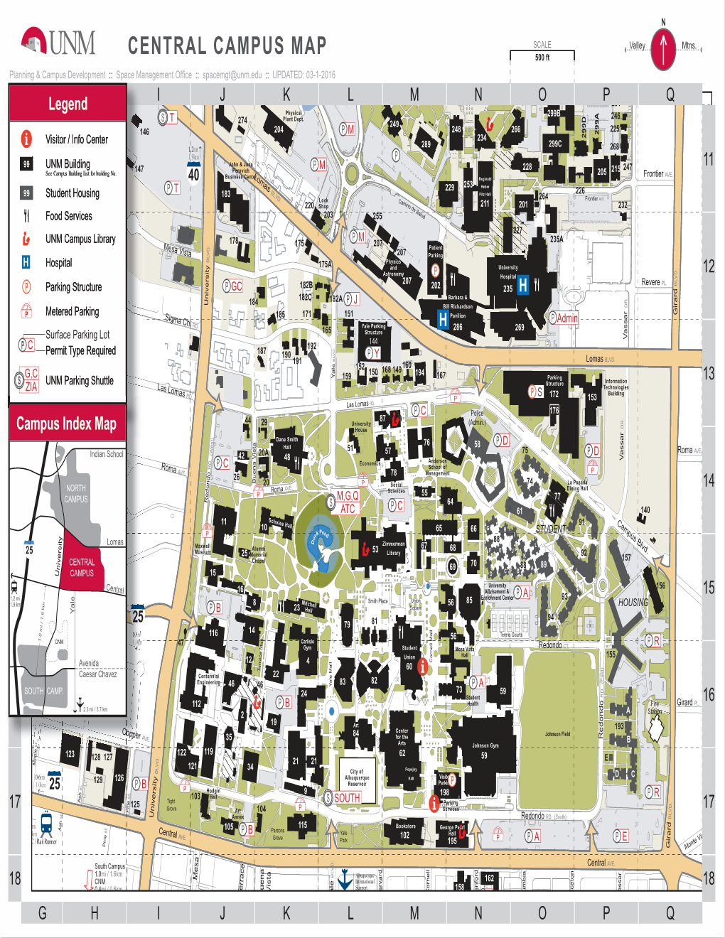 Unm-Campus-Map.Pdf