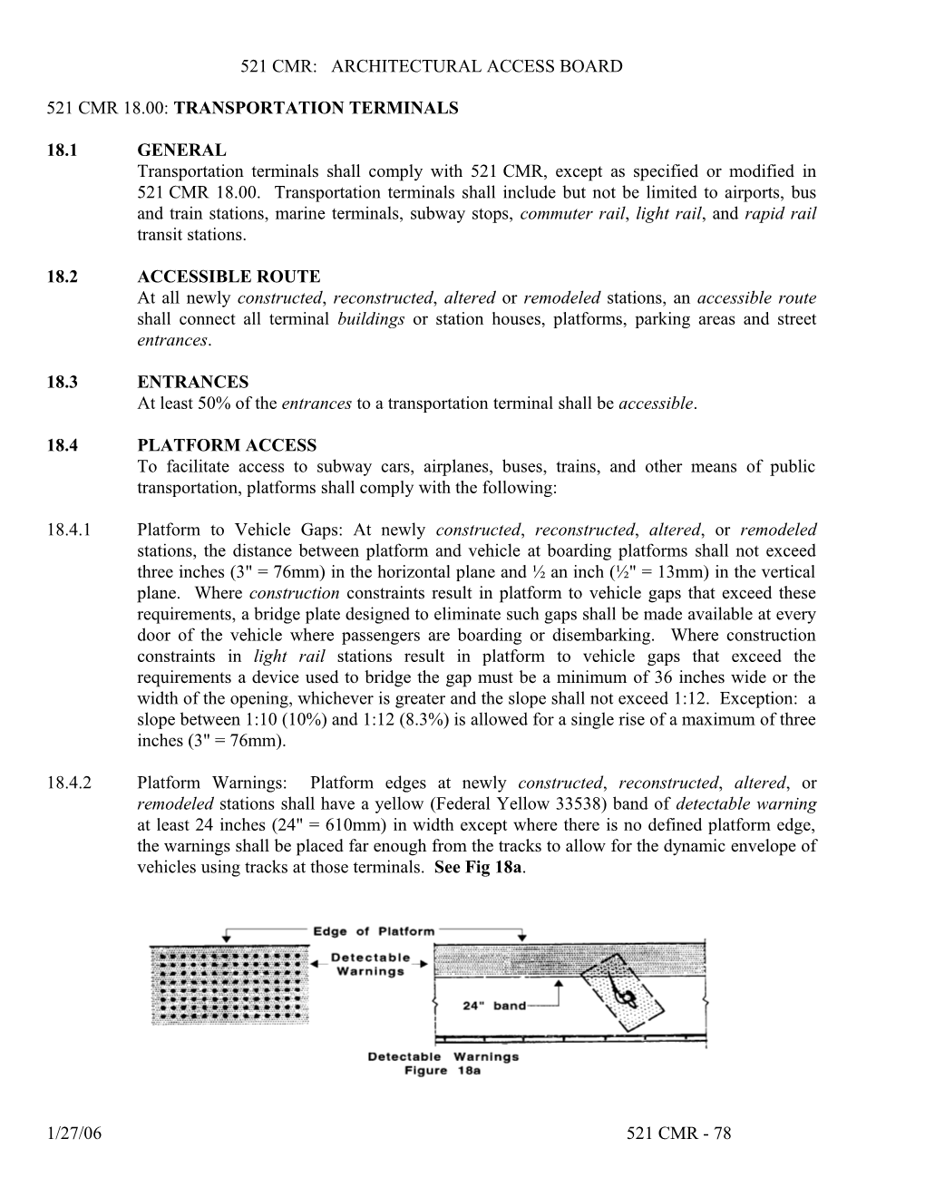 521Cmr:Architectural Access Board s1